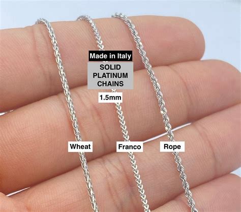 platinum chains for women.